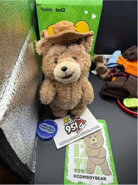 Ted 2 Cowboy Bear Plush Figure Collectible Toy
